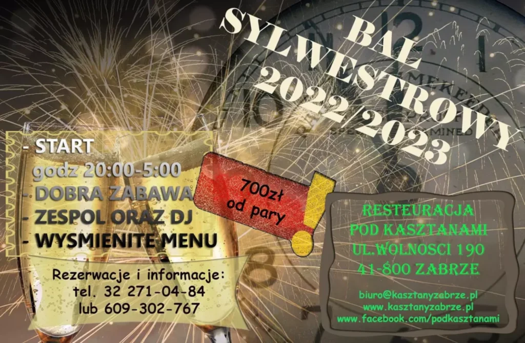 Bal Sylwestrowy - Zabrze 2022-2023